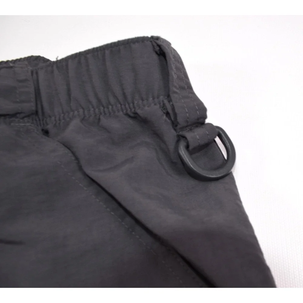 THE NORTH‎ FACE Nylon Convertible Dark Gray Cargo Hiking Pants Men's XL